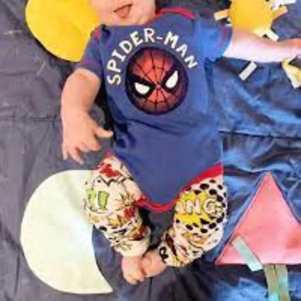 BL Baby Leggings 4 baby legs leggings: Seahawks, Superhero, Crabs, & Blue Argyle